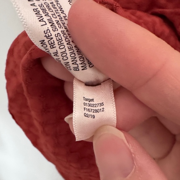 Universal Thread Deep Red V-Neck Blouse - Picture 6 of 6